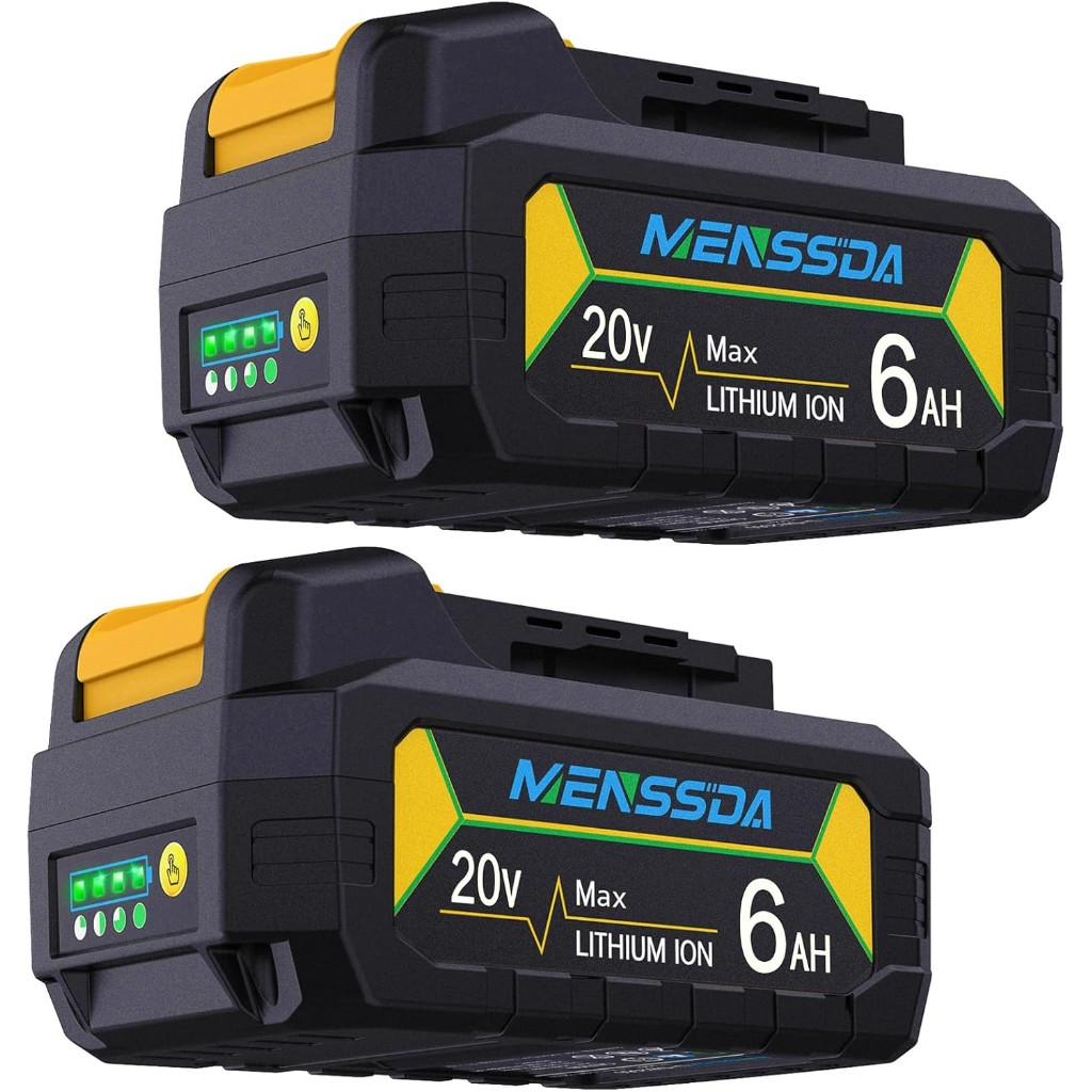 MENSSDA True 6AH Capacity Replacement Battery