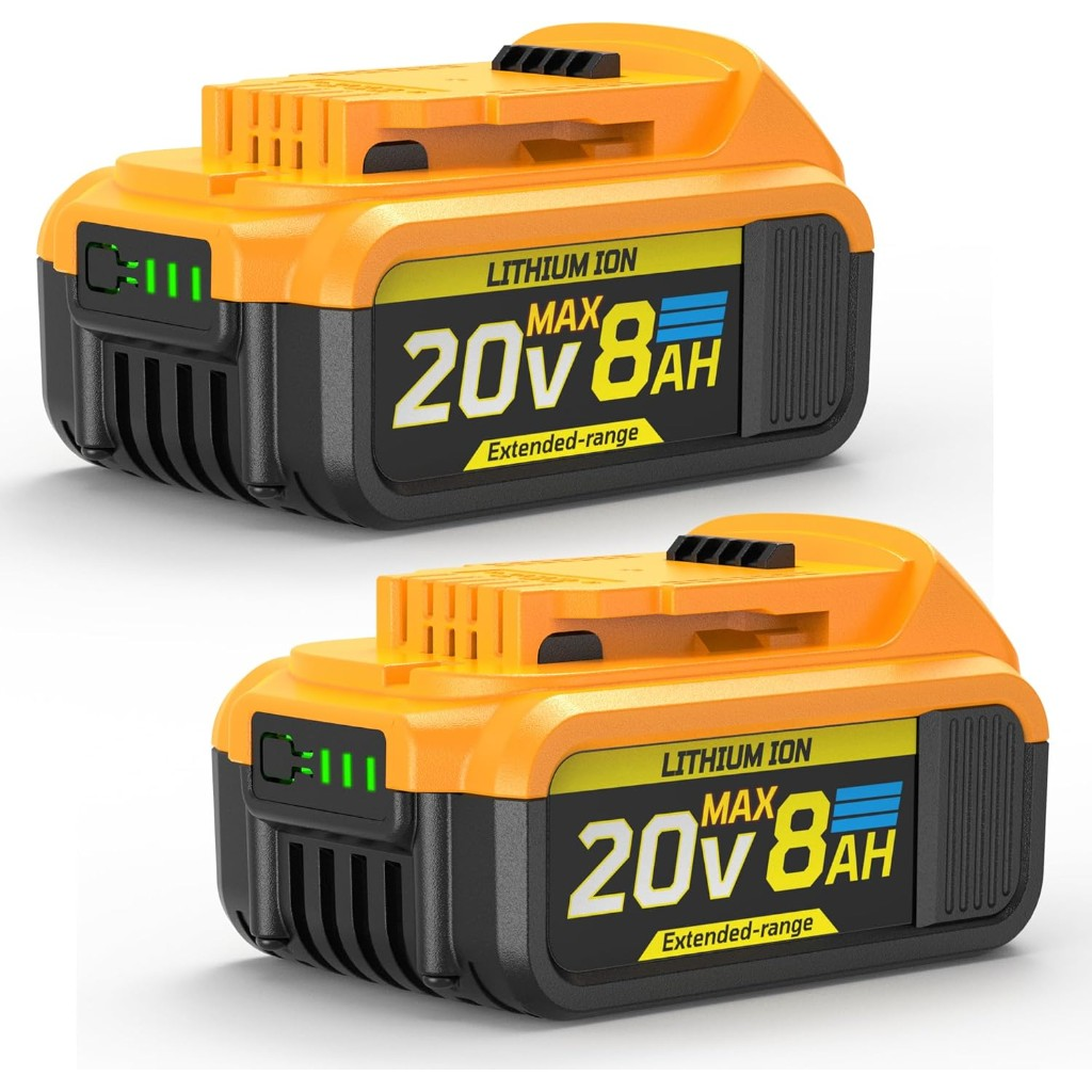 VelgoNyx 8Ah Replacement Compatible for Dewalt